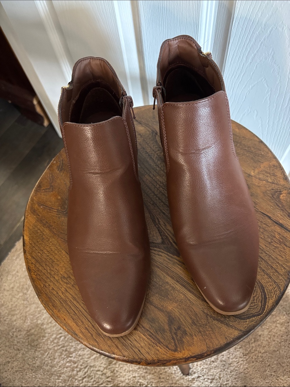 croft & barrow Brown Leather Chukka Ankle Boots